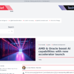 AMDとOracle、新しいアクセラレータのリリースでAI機能を強化