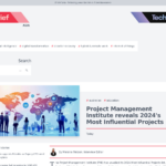 プロジェクトマネジメント協会が2024年に最も影響力のあるプロジェクトを発表