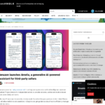 Amazon がサードパーティ販売者向けの生成 AI 搭載アシスタント Amelia をリリース – SiliconANGLE