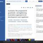 オーストラリア: 提案された AI ガードレール – オーストラリアの AI 開発と規制へのアプローチを強化 | インサイト | DataGuidance