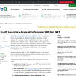 Microsoft が .NET 向け Azure AI 推論 SDK をリリース – InfoQ