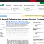 調査により、AI コーディング アシスタントが開発者の生産性を向上させることが判明 – InfoQ