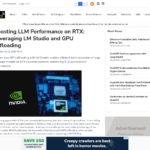 RTX での LLM パフォーマンスの向上: LM Studio と GPU オフロードの活用 – Blockchain.News