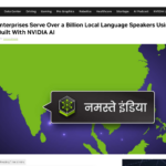 企業が NVIDIA AI を活用してインド言語の LLM を構築 | NVIDIA ブログ