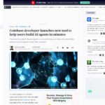 Coinbase 開発者が、ユーザーが数分で AI エージェントを構築できるようにする新しいツールをリリース