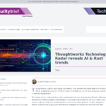 Thoughtworks Technology Radar が AI と Rust のトレンドを明らかに