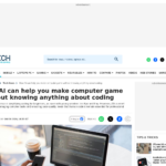 コーディングの知識がなくても AI がコンピューター ゲームの作成に役立つ方法 | テクノロジー ニュース