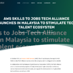 AWS Skills to Jobs Tech Alliance がマレーシアで発足、技術系人材エコシステムを刺激 – TNGlobal