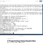 クロードの新しいコンピュータ使用モデルを使用した C プログラミング | Thomas Reid 著 | 2024 年 10 月 | データ サイエンスに向けて