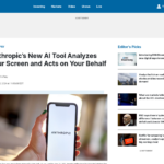 Anthropic の新しい AI ツールがあなたのスクリーンを分析し、あなたに代わって行動します – BNN Bloomberg