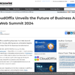 CloudOffix、Web Summit 2024 でビジネス AI の未来を発表