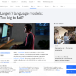 大規模言語モデル: 大きすぎて潰せない? – IBM ブログ