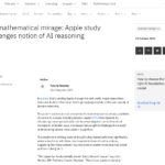AI の数学的幻想: Apple の研究が AI 推論の概念に疑問を投げかける | IBM