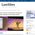 責任ある AI 開発の 3 つの原則と、Everlaw サミットから得られたその他の教訓 | LawSites