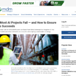 ほとんどの AI プロジェクトが失敗する理由と、成功を確実にする方法 – Modern Distribution Management
