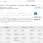 ステートフルなネットワーク内コンピューティングのためのスイッチ アーキテクチャの再考 – Microsoft Research