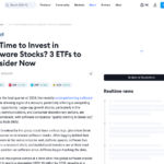 ソフトウェア株に投資する時期は来たか？今検討すべき 3 つの ETF — TradingView ニュース