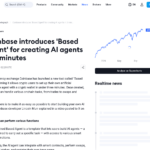 Coinbase、3分でAIエージェントを作成できる「Based Agent」を導入 — TradingView News