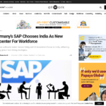 ドイツのSAPがインドを新たな人材拠点に選定