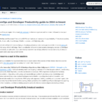 2024 re:Invent に向けた DevOps と開発者の生産性ガイド | AWS DevOps と開発者の生産性ブログ