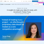 データを AI 対応にするための 6 つの洞察 (アクセンチュアの Teresa Tung 氏による) | Microsoft Azure ブログ