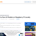Raspberry Pi で AI モデルをローカルに実行する方法 | Beebom