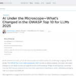 AI を詳しく見る – 2025 年の LLM 向け OWASP トップ 10 で何が変わったか | Qualys セキュリティ ブログ