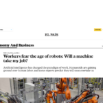 労働者はロボットの時代を恐れる：機械が私の仕事を奪うのか？ | 経済とビジネス | EL PAÍS English