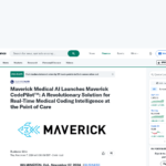 Maverick Medical AI が Maverick CodePilot™ を発表: ポイントオブケアにおけるリアルタイム医療コーディングインテリジェンスを実現する革新的なソリューション