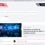 DataStax、RAG++シドニーイベントでAIの進歩を発表