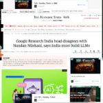 大規模言語モデル: Google Research India の責任者が Nandan Nilekani 氏に反対、インドは LLM を構築する必要があると主張 – The Economic Times