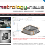 AI を活用した自動化により、工作機械のプログラミング時間が 75% 短縮 – 計測と品質に関するニュース – オンライン マガジン