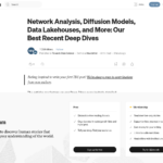 ネットワーク分析、拡散モデル、データ レイクハウスなど: 最近のベスト ディープ ダイブ | TDS エディター | 2024 年 11 月 | Towards Data Science