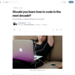 次の 10 年間でコーディングを学ぶべきでしょうか? | Ivo Bernardo 著 | 2024 年 11 月 | Towards Data Science