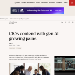 CIO は AI 世代の成長痛と闘う | CIO