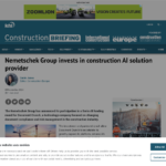 Nemetschek Group が建設 AI ソリューション プロバイダーに投資 – Construction Briefing