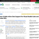 Amazon Q が Visual Studio Code と JetBrains IDE のインライン チャット サポートを追加 – InfoQ