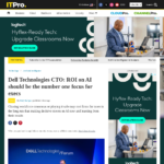 Dell Technologies CTO: AI の ROI は幹部にとって最優先事項であるべき | ITPro