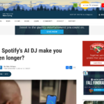 Spotify の AI DJ は、聴く時間を長くしてくれるか? | Maine Public