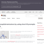短い AI プロンプトを使用して病院からの排出を制限 – レディング大学
