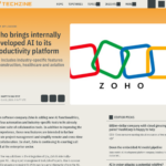 Zoho が自社開発の AI を生産性向上プラットフォームに導入 – Techzine Global