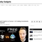 Cursor vs Github Copilot: 機能、価格、パフォーマンス – Geeky Gadgets