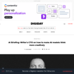 AI ブリーフィング: ライターの CTO が AI モデルをより創造的に考える方法について語る – Digiday