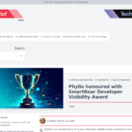 Phyllo が SmartBear Developer Visibility Award を受賞