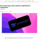 Deepseek AI は「大規模で悪意のある」サイバー攻撃により登録が制限されていると発表 | Mashable