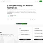 (コーディング: テクノロジーの力を解き放つ) – Usama Kallu – Medium