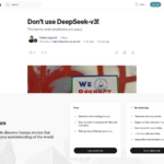 DeepSeek-v3 は使用しないでください。利用規約が怖いです | Mehul Gupta 著 | ポケットの中のデータサイエンス | 2025 年 1 月 | Medium