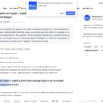Crypto + Agent に関する最終的な考察: 必要性、収束点、開発段階 – ChainCatcher