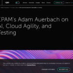 EPAM の Adam Auerbach が AI、クラウドの俊敏性、テストについて語る | EPAM