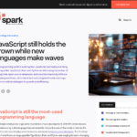 新しい言語が波を起こす中、JavaScript は依然として王座を維持している | Okoone